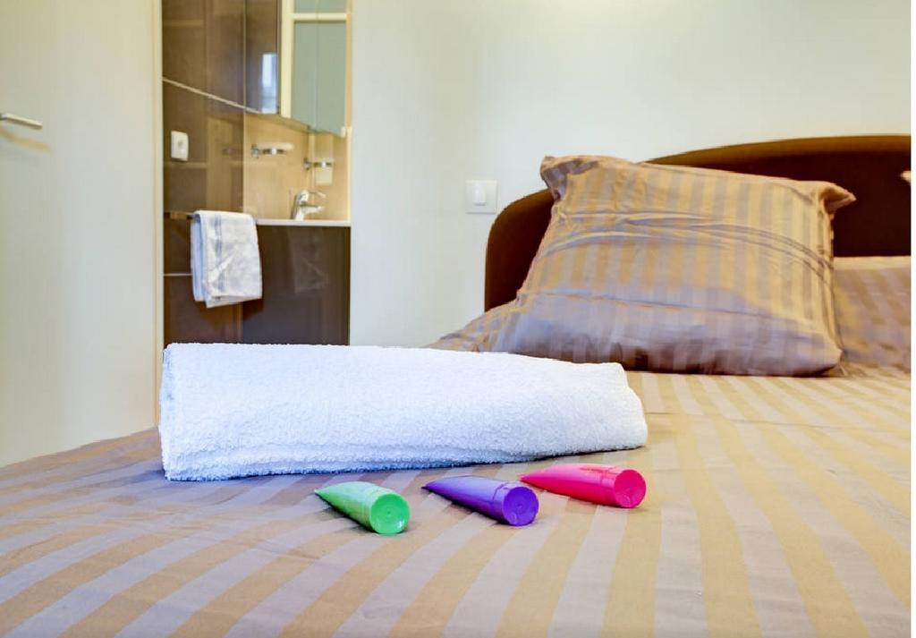 Apartment Notre Dame Bright Paris Oda fotoğraf